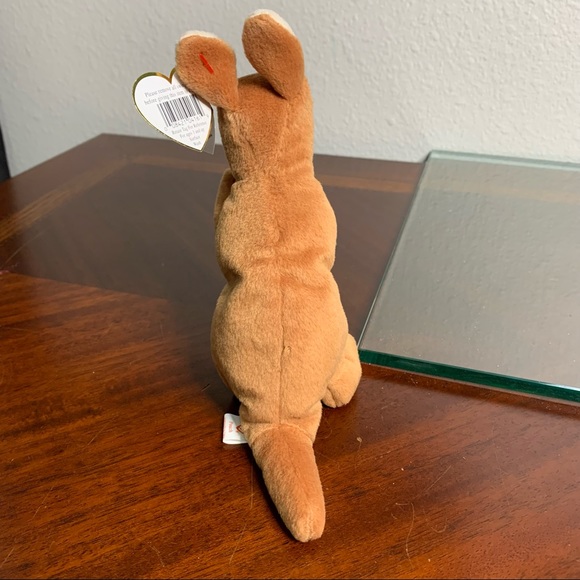 NWT 1996 TY Beanie Babies “Pouch” Kangaroo Stuffie - Picture 6 of 9